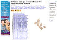 Desktop Screenshot of listes.ortograf.com
